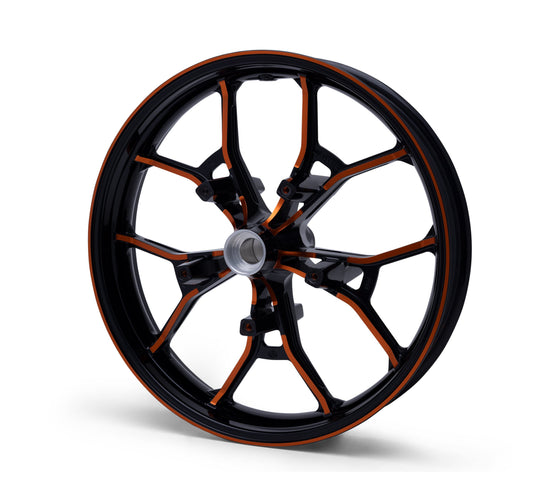 Harley Davidson 43300956 Performance Forged Touring 19 Zoll Vorderrad-KIT, FR WHL, ORN ANDZ, 19 x 3,5