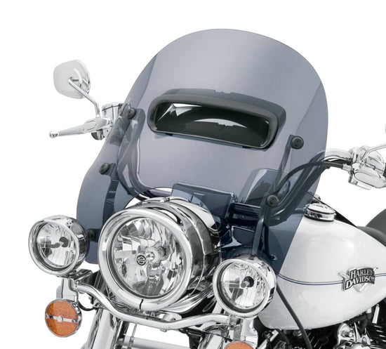 Harley Davidson 57400176 Detachables Wind Splitter Vented WINDSHIELD KIT W/ BRACKETS