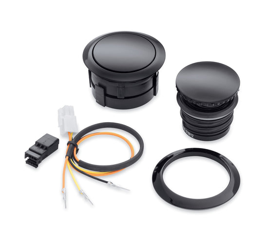 Harley-Davidson 75027-08D Flush-Mount Fuel Cap and Gauge Kit