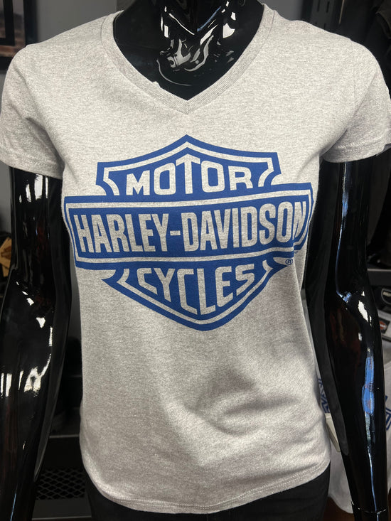 Original Leeds Harley-Davidson® Händler-T-Shirt ‚B&S ON GREY‘ 40291573