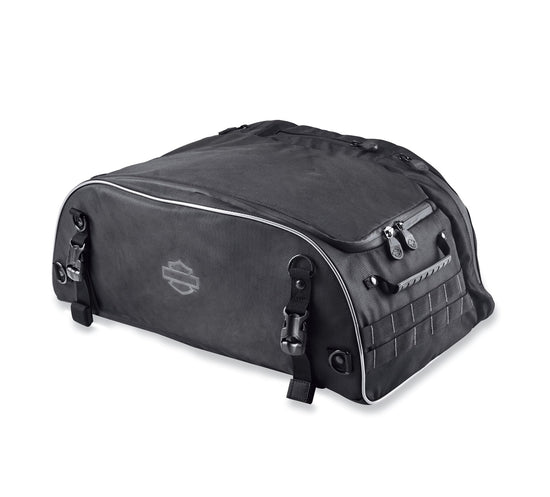Harley Davidson 93300124 Onyx Premium Gepäck zusammenklappbar Tour-Pak Rack Bag KIT, STOR, PREM, BAG, T-PAK, COLLAPSIBLE