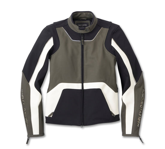Original Harley-Davidson® Damen-Lederjacke Ace Mixed 98011-24EW