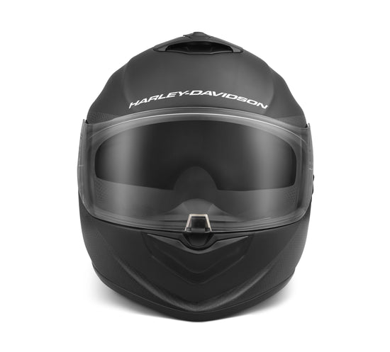 Original Harley-Davidson® HD Brawler Carbonfaser X09 Integralhelm mit Sonnenblende 98130-21VX