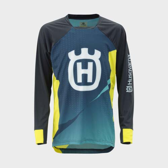Husqvarna - Kinder-Trikot mit Geländer - 3HS240017705 10-14 Jahre, letztes Exemplar