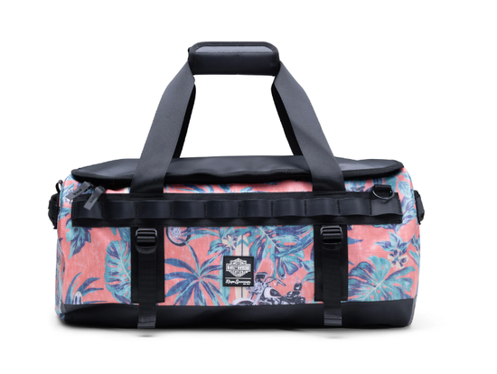 Harley-Davidson x Reyn Spooner Hawaiianische wasserdichte Reisetasche - Orange 96919-23VM