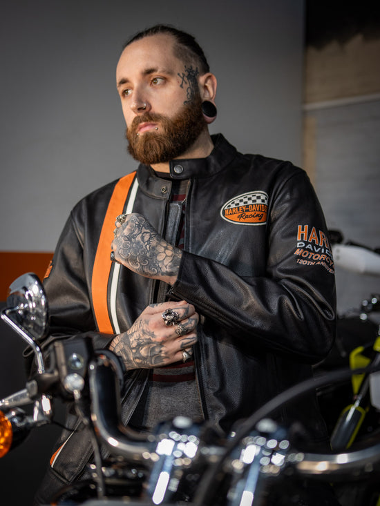Original Harley-Davidson® 120. Jubiläumslederjacke 97051-23VM
