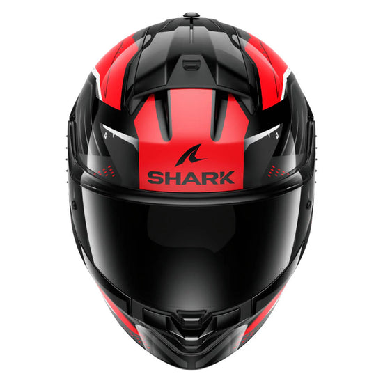 SHARK RIDILL 2 HELM BERSEK SCHWARZ / ROT / ANTHRAZIT HE1122E-KRA