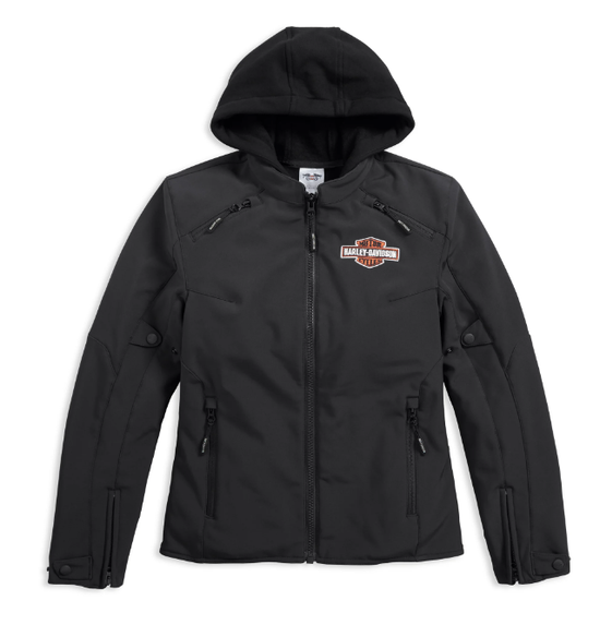 Harley-Davidson® Damen Legend 3-in-1 Softshell-Motorradjacke 98170-17EW