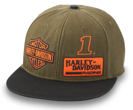 Original Harley-Davidson The Grid Fitted Cap - Traubenblatt 97602-25VM