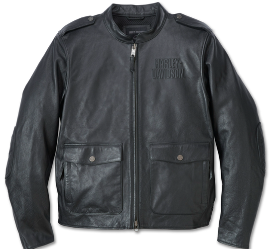 Original Harley-Davidson® Herren HD Flex Layering System Captains Lederjacke Außenschicht 98022-23VM