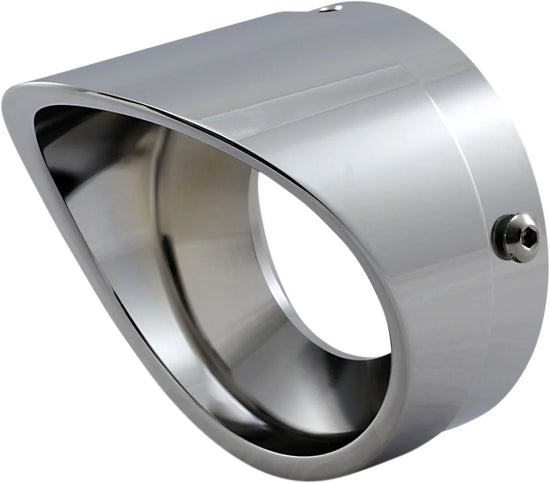 Cobra 4" Scalloped Billet Exhaust Tips Chrome