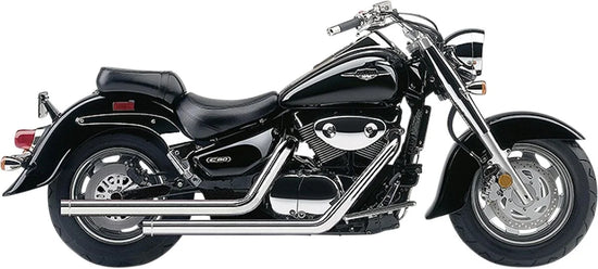 Cobra Dragster 2-into-2 Straight-Cut Exhaust System Chrome (3620T)