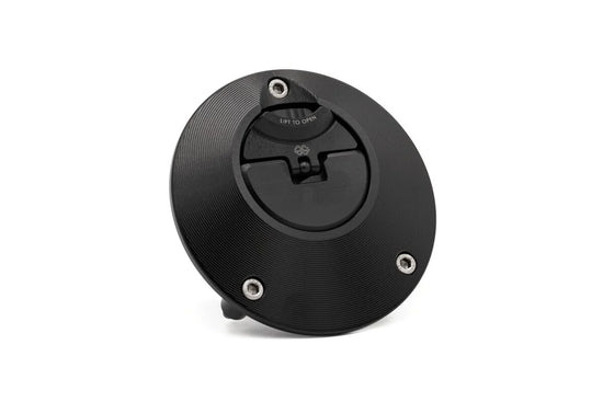 Gilles Tooling FCAP2 Motorcycle Quick-Release Fuel Cap Black (FCAP2-B003-B)