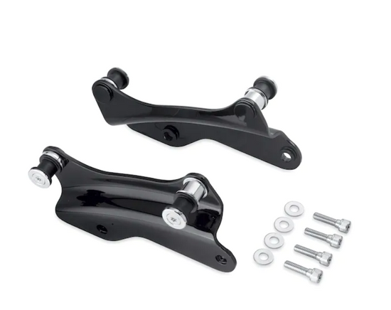 Harley Davidson 4-Punkt-Docking-Hardware-Kit, schwarz glänzend, 52300354