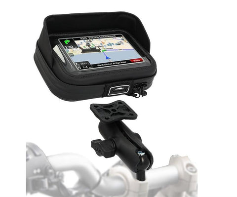 Kawasaki Universal-GPS-Kit (Halterung + Tasche) 017BRU0046