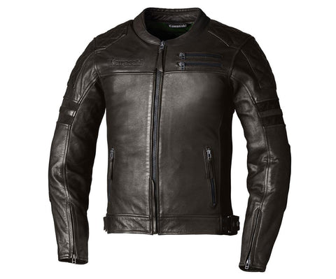 Kawasaki 104CRM24100S OXFORD-LEDERJACKE (Herren) S