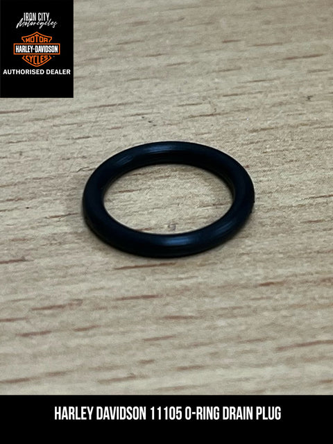 Harley Davidson 11105 O-RING-ABLASSSCHRAUBE