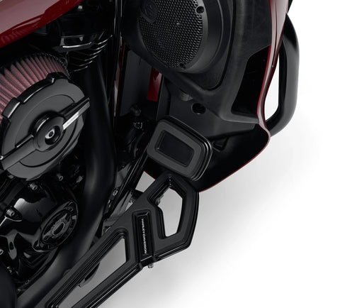 Harley Davidson 50600464 Empire Großes Hinterrad-Bremspedal-Auflage-KIT, BRK PDL, AUFLAGE, GROSS, SCHWARZ