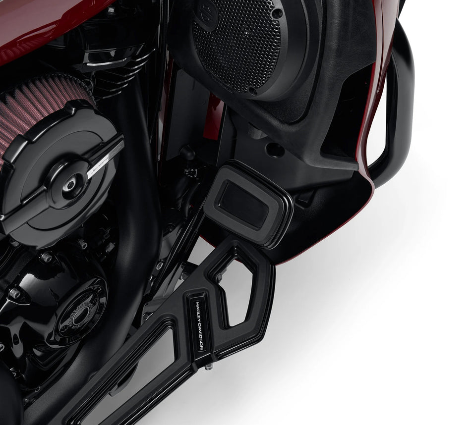 Harley Davidson 50600464 Empire Großes Hinterrad-Bremspedal-Auflage-KIT, BRK PDL, AUFLAGE, GROSS, SCHWARZ