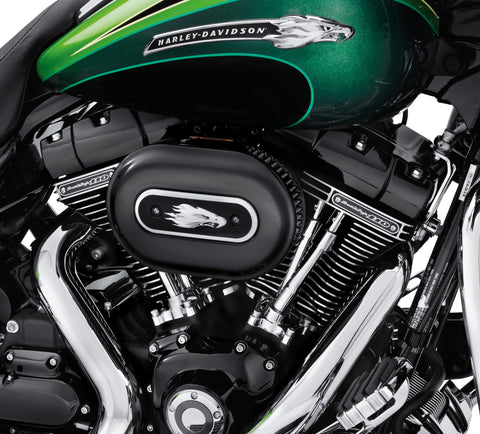 Harley Davidson 17707-11 Kipphebelgehäuseabdeckung schwarz glänzend MACH-COVER, RCKR TOP, SCHWARZ GLÄNZEND