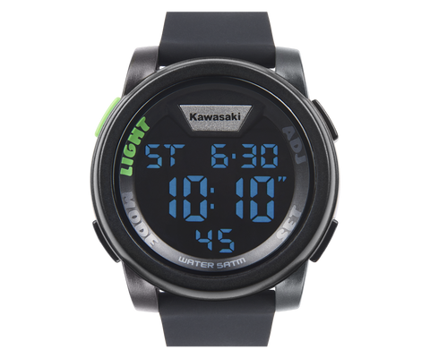 Kawasaki 186SPM0033 UHR SCHWARZ Universal