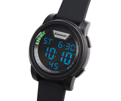 Kawasaki 186SPM0033 UHR SCHWARZ Universal