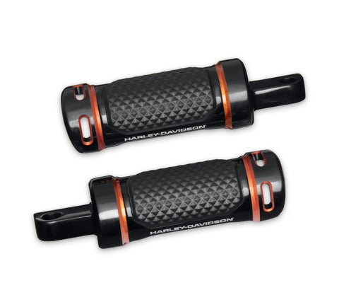 Harley Davidson 50502249 Adversary Highway Fußrasten-KIT, FTPEG, Highway, schwarz, ADVERSARY