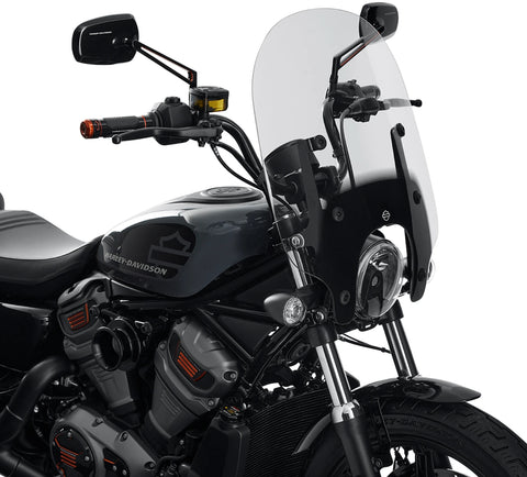 Harley Davidson 57400479 Nightster Touring-Windschutzscheiben-Set mit Schnellverschluss, WSHLD, KLAR/SCHWARZ