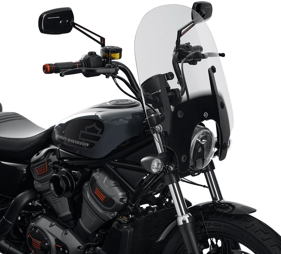 Harley Davidson 57400479 Nightster Touring-Windschutzscheiben-Set mit Schnellverschluss, WSHLD, KLAR/SCHWARZ