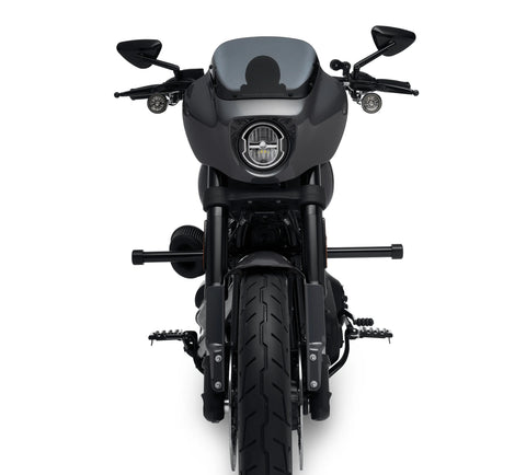 Harley Davidson 49000231 Softail Flat-Out-Bar-KIT, Motor/Vorderrad, schwarz