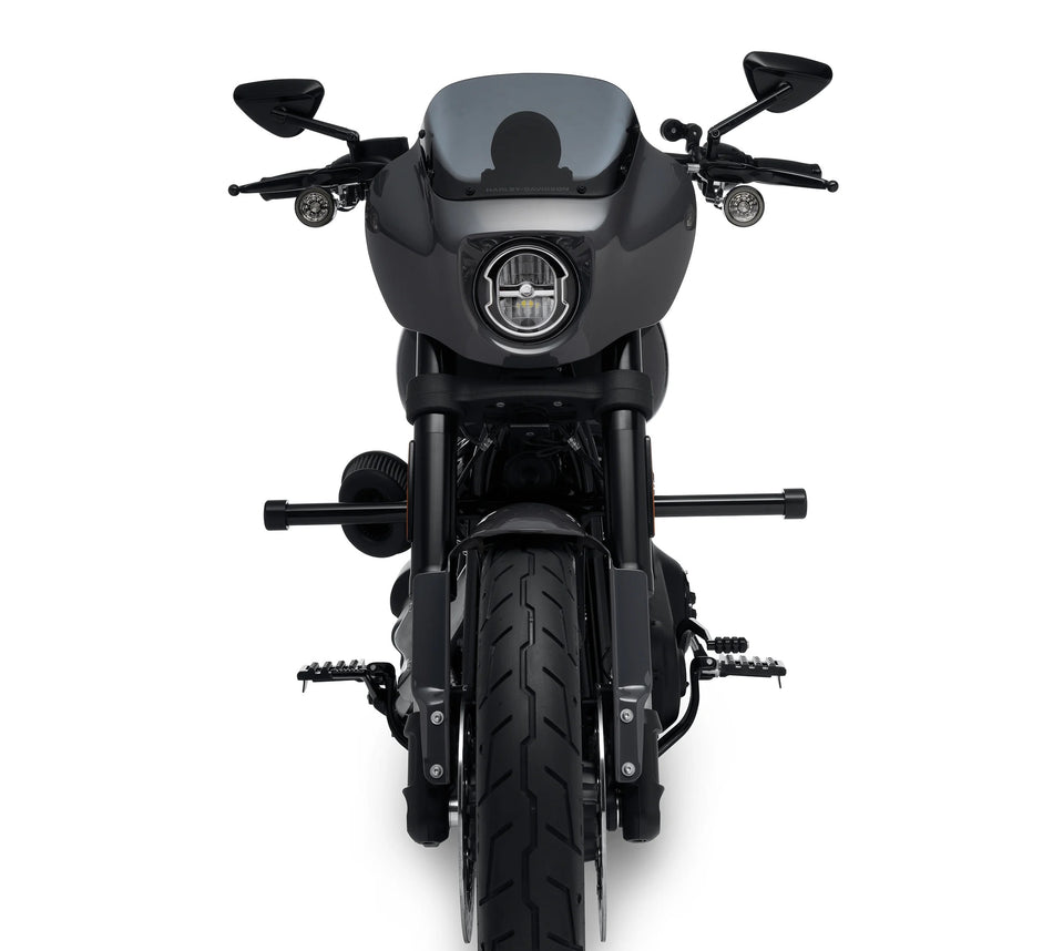 Harley Davidson 49000231 Softail Flat-Out-Bar-KIT, Motor/Vorderrad, schwarz