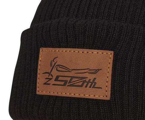 Kawasaki 016SEU22100U Z-50th Black Beanie (adult) One Size