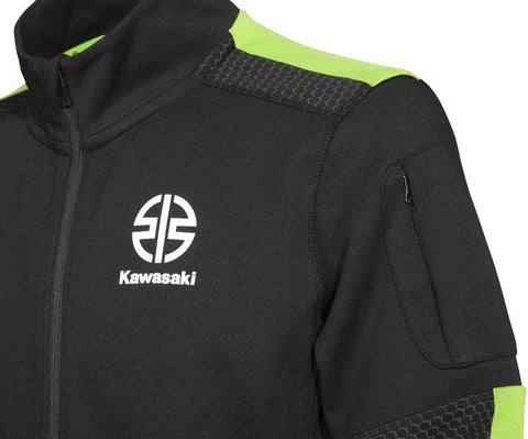 Kawasaki 166SPM23103L SPORTS Pullover mit Reißverschluss (Herren) 3XL
