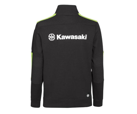 Kawasaki 166SPM23100L SPORTS Pullover mit Reißverschluss (Herren) L