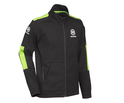 Kawasaki 166SPM23101L SPORTS Pullover mit Reißverschluss (Herren) XL
