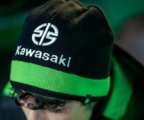 Kawasaki 014SPA231000 SPORTS 2023 Beanie (Erwachsene), Einheitsgröße