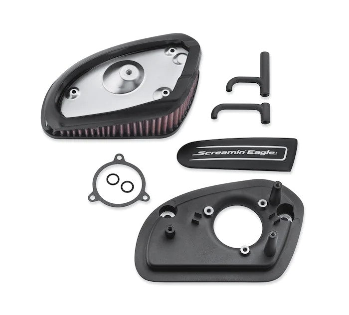 Harley Davidson 29400245A SCREAMIN‘ EAGLE HIGH-FLOW-LUFTFILTER-KIT Screaming – Keil-KIT, BRTHR, HIGH FLOW-LUFTFILTER, SCHWARZ