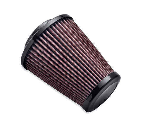 Harley Davidson 29400297 High-Flow K&N Replacement Air Filter Element - Heavy Breather FILTER,AIR,A-C,BLACK