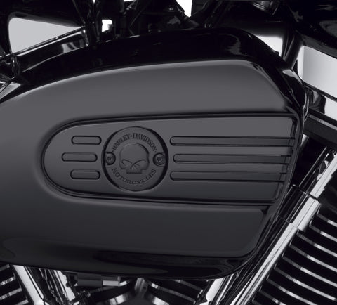 Harley-Davidson 29400345 Luftfilterblende „Willie G. Skull“, schwarz