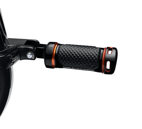 Harley Davidson 50502249 Adversary Highway Fußrasten-KIT, FTPEG, Highway, schwarz, ADVERSARY