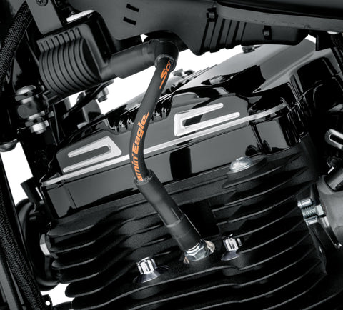 Harley-Davidson 31901-08A Screamin' Eagle 10mm Phat Zündkerzenkabel 07-später XL Modelle Screaming Eagle