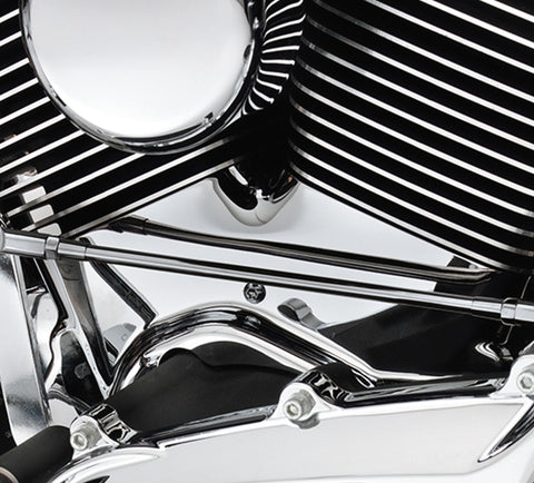 Harley Davidson 32077-07 Zylinderfußabdeckungs-KIT-ABDECKUNG, ZYLINDERFUß, FLT/DYNA