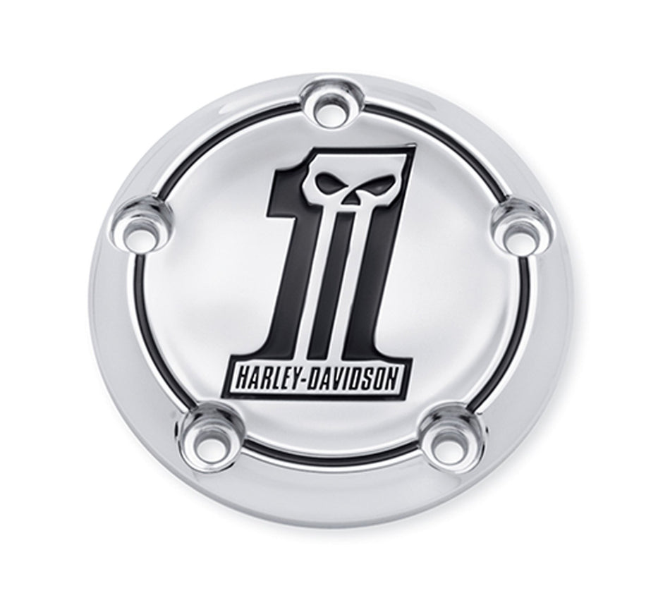 Harley Davidson 32519-10 Nummer Eins Totenkopf Timer-Abdeckung TIMER-ABDECKUNG, Nr. 1 Totenkopf-Kollektion