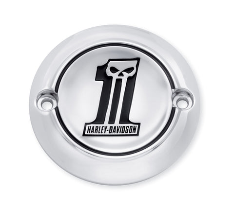 Harley Davidson 32520-10 Number One Skull Timer Cover TIMER COVER, NO. 1 SKULL COLLE