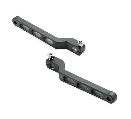 Harley Davidson 34023-08 Satin Black Billet Heel/Toe Shift Lever KIT-SHIFTLEVER,BILLET,HEEL/TOE