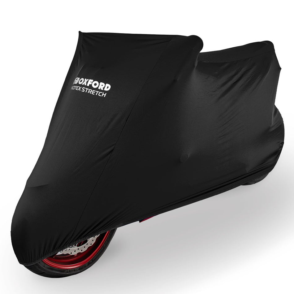 Oxford Protex Stretch Indoor Premium Stretch-Fit-Abdeckung, Schwarz – cv17X