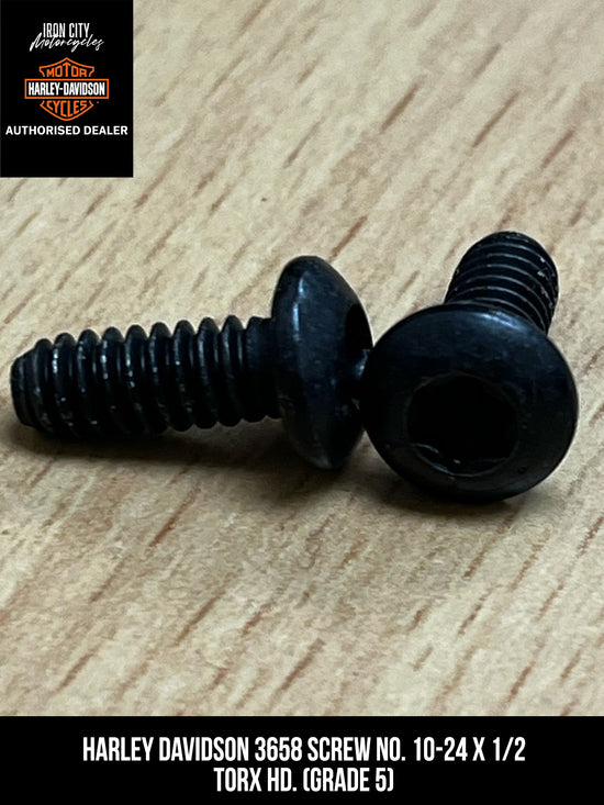 Harley Davidson 3658 SCHRAUBE NR. 10-24 X 1/2 TORX HD. (KLASSE 5)