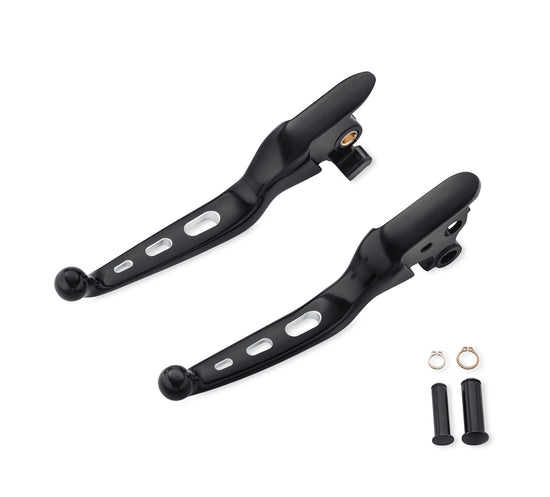 Harley Davidson 36700211 Edge Cut Handhebel-KIT, CL LVR, EDGE CUT