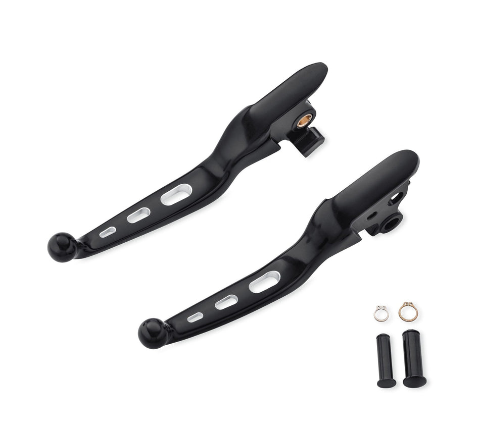 Harley Davidson 36700211 Edge Cut Handhebel-KIT, CL LVR, EDGE CUT