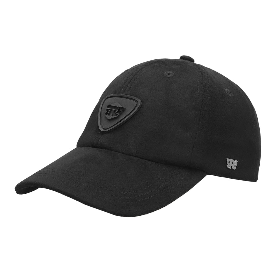 Royal Enfield - Kappe aus Poly-Wildleder, schwarz - RLCCAO240026 